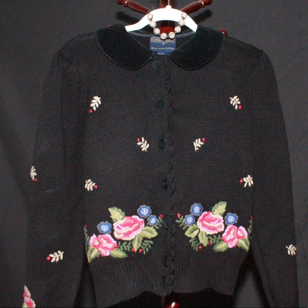 Vintage cardigan prissy sweater